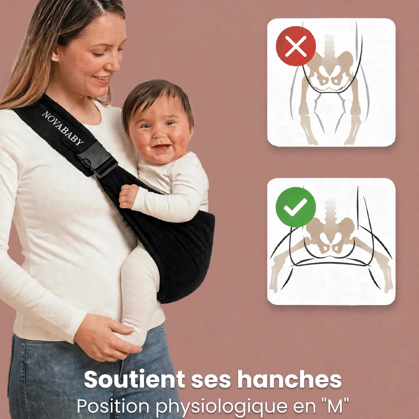 Porte bébé latéral